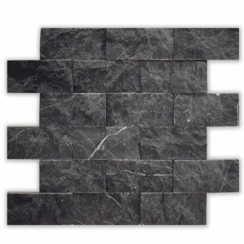 Black Marble Split Face