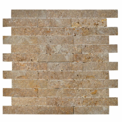 Noce Travertine Split Face patlatma mermer türleri